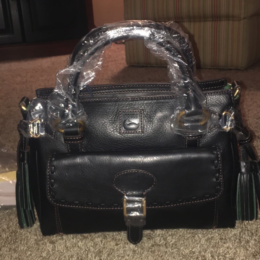COACH BRAND NEW BLACK LEATHER CROSSBODY